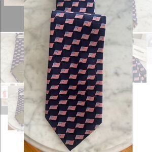 Men’s American Flag Mercia America Tie Stonehenge